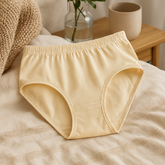 High Quality Pure Cotton Soft Fabric Panty – Comfortable Everyday Wear (Skin, Black S/M/L) - Large