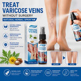 South Moon Vein Care Spray 30ml | Herbal Leg Care Spray for Tired-Looking Legs | Natural Body Care