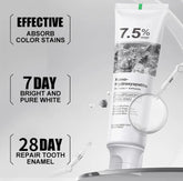 Nano Hydroxyapatite Toothpaste 7.5% nHAP | Enamel Care, Gentle Whitening & Daily Oral Care | 80g