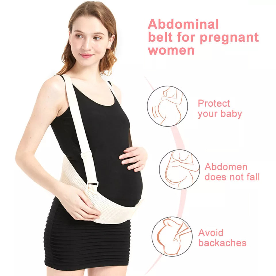 Maternity Belly Support Belt for Pregnant Women | Adjustable Pregnancy Belly Band