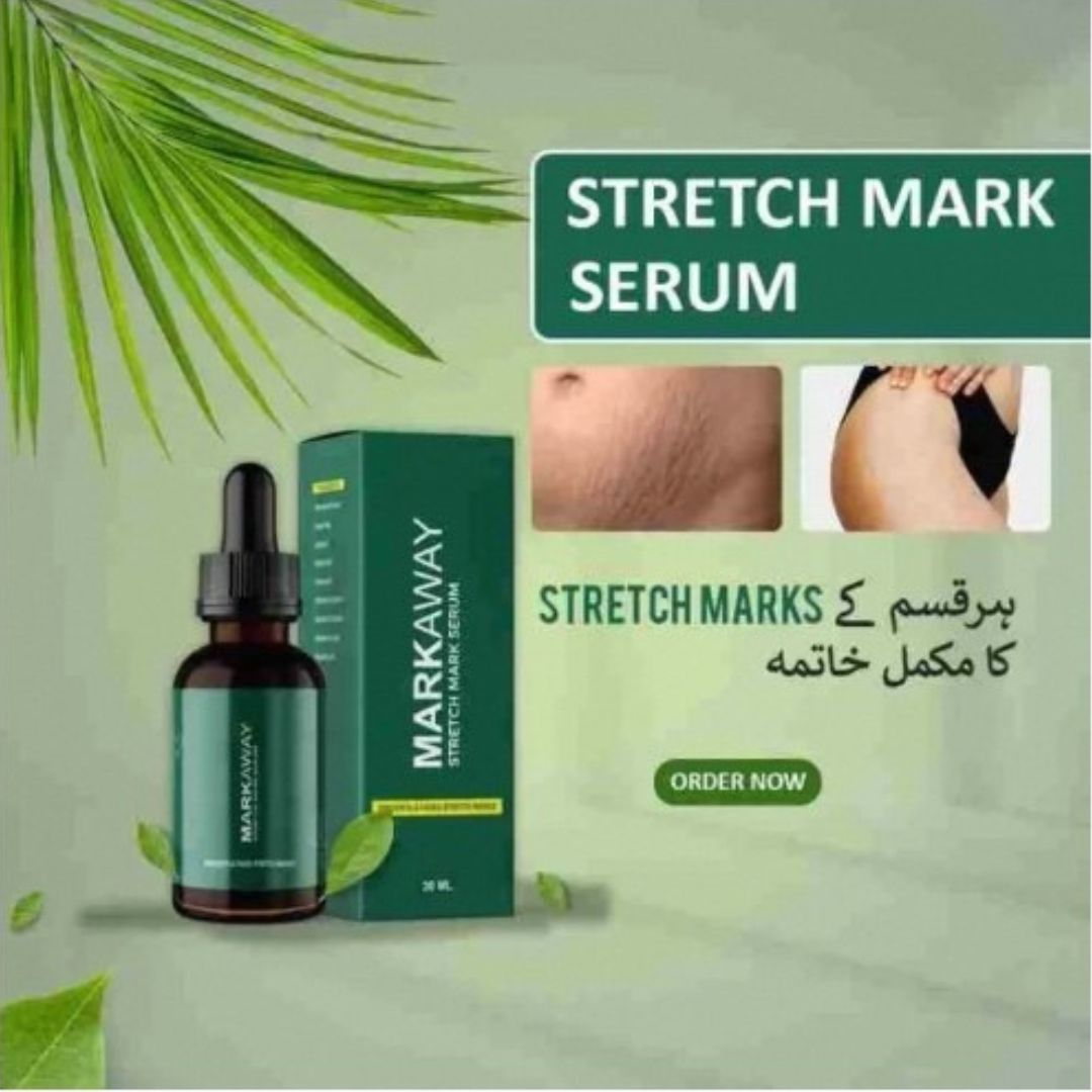 Markaway Stretch Mark Serum | Advanced Body Care for Smooth, Hydrated Skin